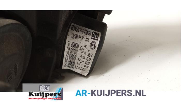 Koplamp rechts - Opel Astra