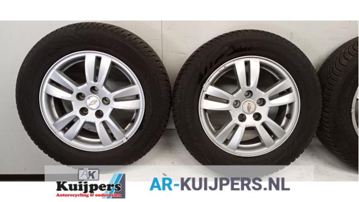Sportvelgenset + banden - Chevrolet Aveo