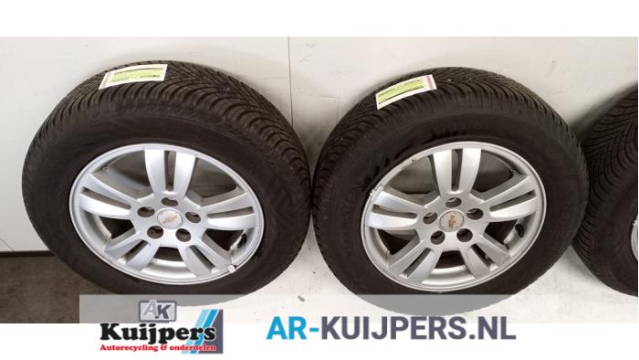 Sportvelgenset + banden - Chevrolet Aveo