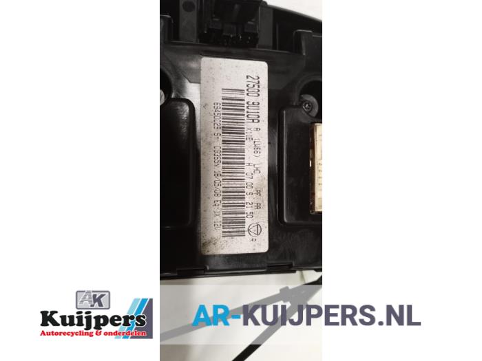 Airco bedieningspaneel - Nissan Note