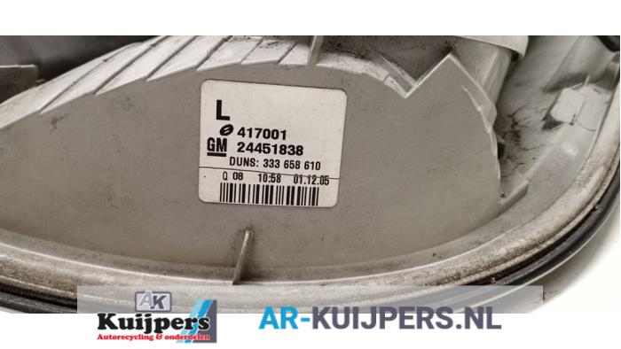 Achterlicht links - Opel Astra