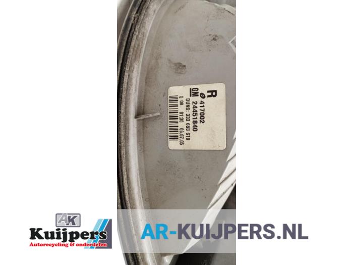 Achterlicht rechts - Opel Astra