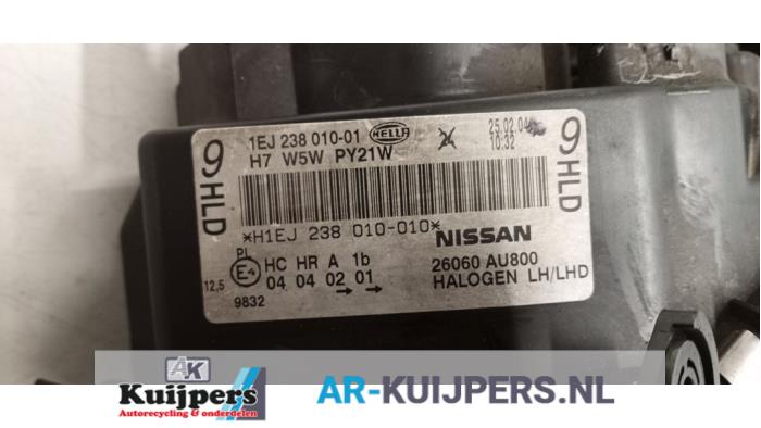 Koplamp links - Nissan Primera