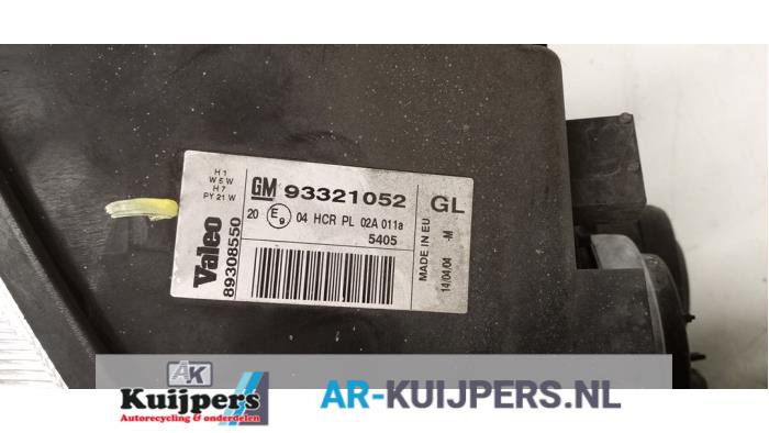 Koplamp links - Opel Meriva
