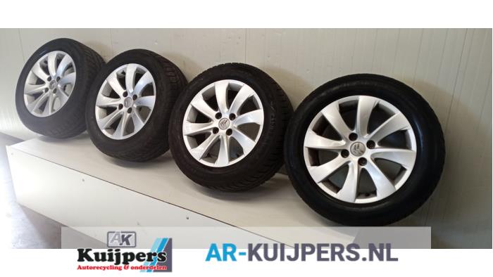Sportvelgenset + banden - Citroen C4 Picasso