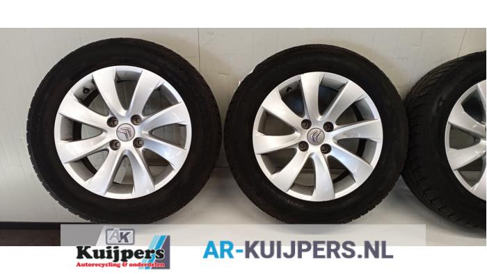 Sportvelgenset + banden - Citroen C4 Picasso