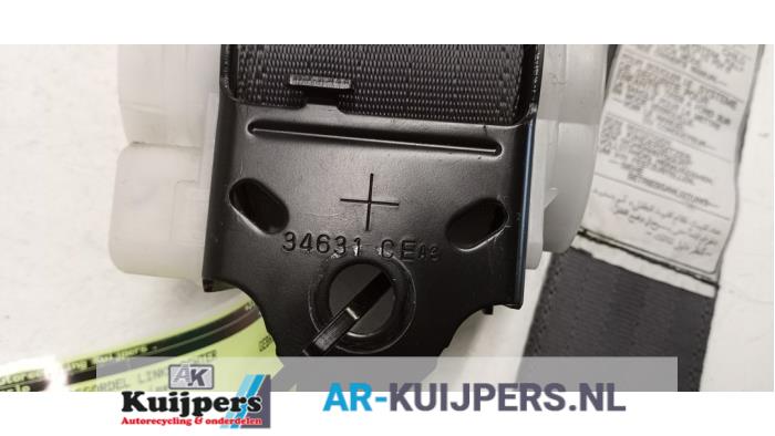Veiligheidsgordel links-achter - Toyota Yaris Verso