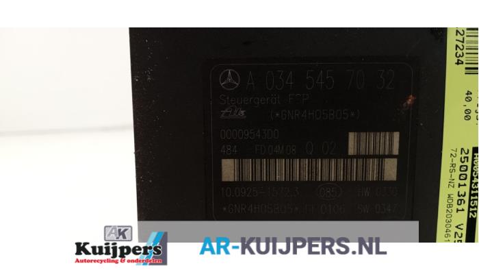 ABS Pomp - Mercedes C-Klasse