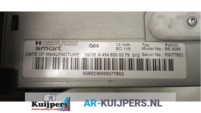 Radio CD Speler - Smart Forfour