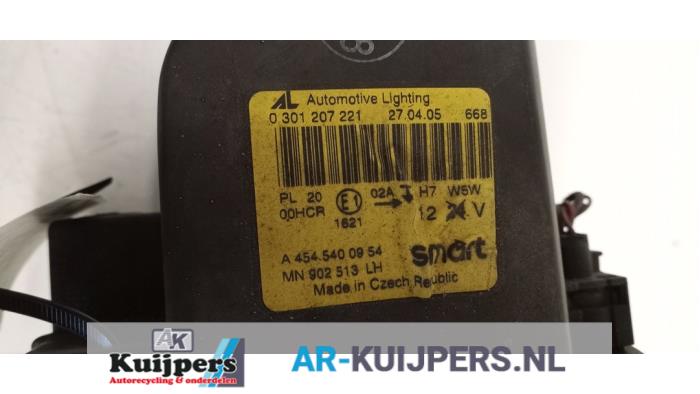 Koplamp links - Smart Forfour