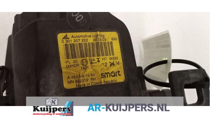 Koplamp rechts - Smart Forfour