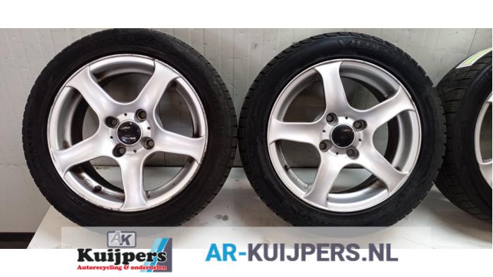 Sportvelgenset + banden - Smart Forfour