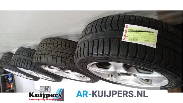 Sportvelgenset + banden - Smart Forfour