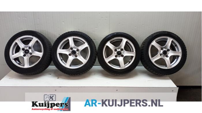 Sportvelgenset + banden - Smart Forfour