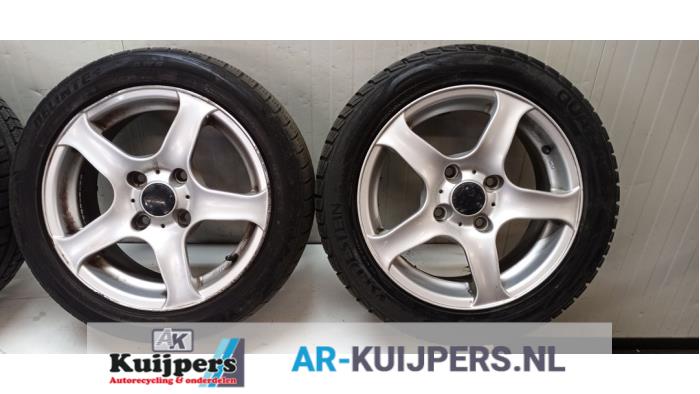 Sportvelgenset + banden - Smart Forfour