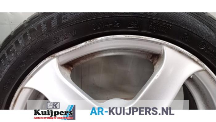 Sportvelgenset + banden - Smart Forfour