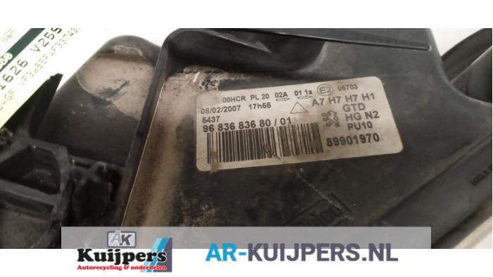 Koplamp links - Peugeot 207