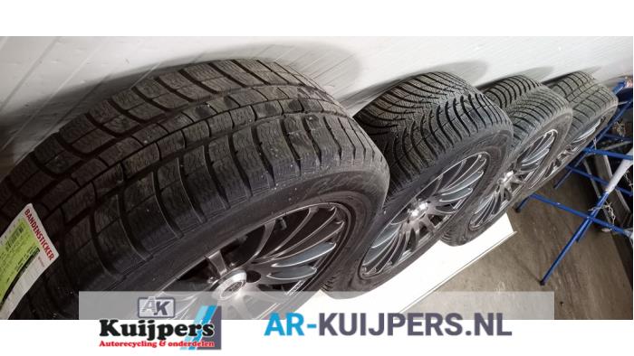 Sportvelgenset + winterbanden - Citroen C4 Grand Picasso