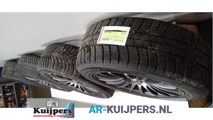 Sportvelgenset + winterbanden - Citroen C4 Grand Picasso
