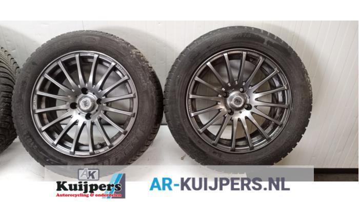 Sportvelgenset + winterbanden - Citroen C4 Grand Picasso