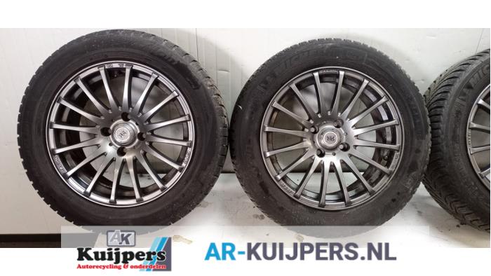 Sportvelgenset + winterbanden - Citroen C4 Grand Picasso