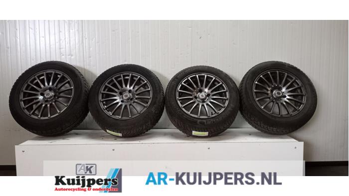 Sportvelgenset + winterbanden - Citroen C4 Grand Picasso