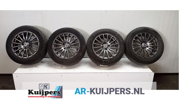 Sportvelgenset + winterbanden - Citroen C4 Grand Picasso