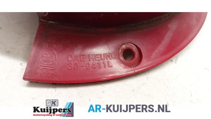 Achterlicht links - Chevrolet Matiz