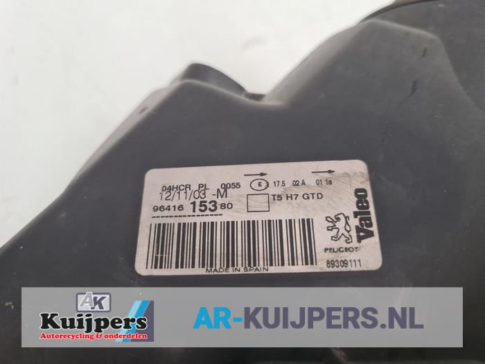 Koplamp links - Peugeot 307