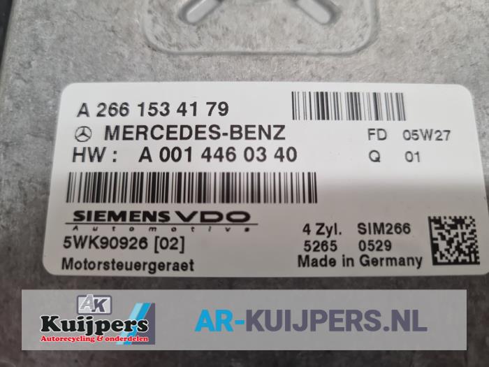 Computer Motormanagement - Mercedes A-Klasse