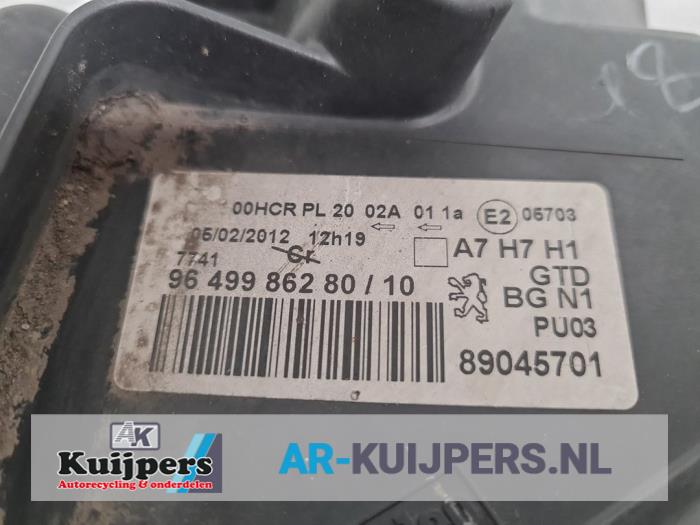 Koplamp links - Peugeot 207
