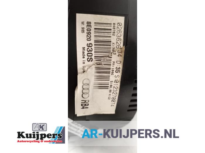Kilometerteller KM - Audi A4