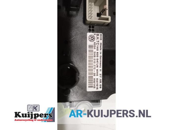 Airco bedieningspaneel - Volkswagen Scirocco