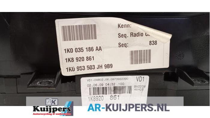 Kilometerteller KM - Volkswagen Scirocco
