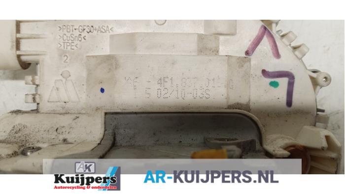 Deurslot Mechaniek 4Deurs links-voor - Audi A6