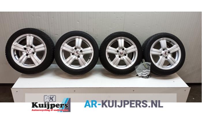 Sportvelgenset + banden - Peugeot 206 PLUS