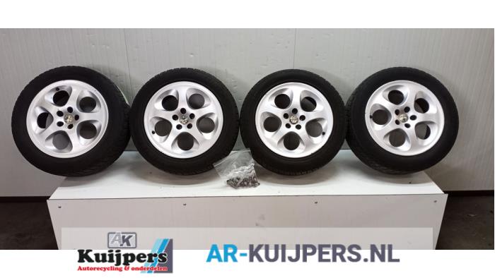 Sportvelgenset + winterbanden - Alfa Romeo 147