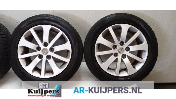 Sportvelgenset + banden - Mazda 5.