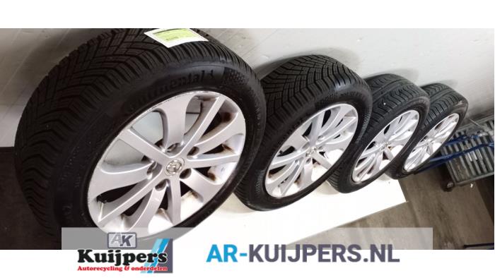 Sportvelgenset + banden - Mazda 5.