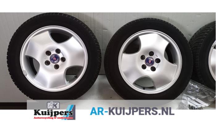 Sportvelgenset + winterbanden - Saab 9-3
