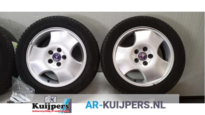 Sportvelgenset + winterbanden - Saab 9-3