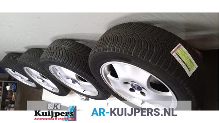 Sportvelgenset + winterbanden - Saab 9-3
