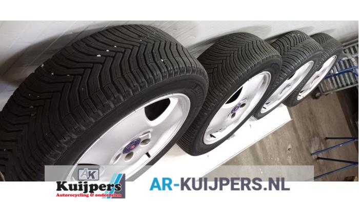 Sportvelgenset + winterbanden - Saab 9-3