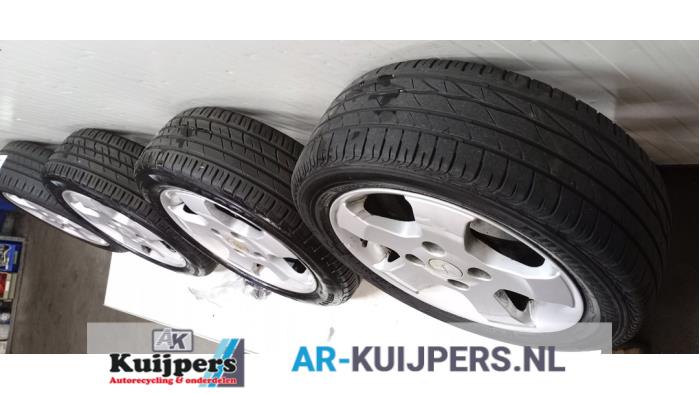 Sportvelgenset + banden - Mitsubishi Space Star