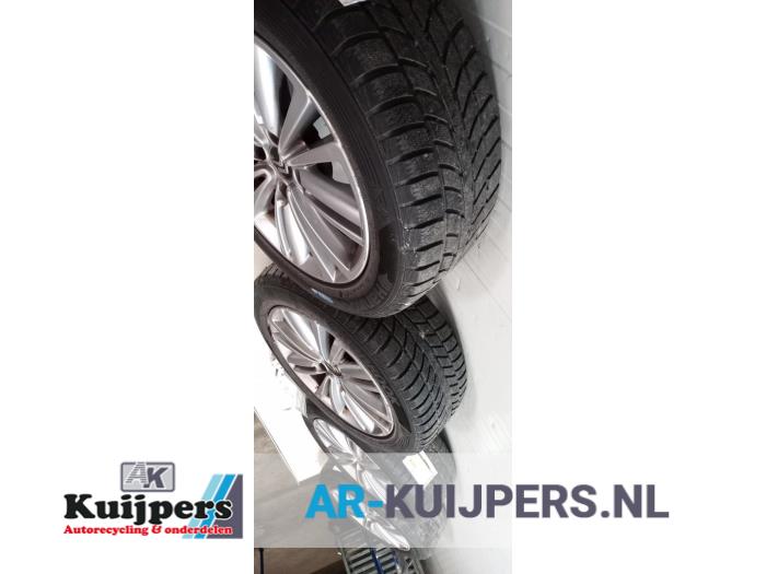 Sportvelgenset + winterbanden - Citroen C4