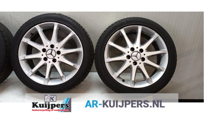 Sportvelgenset + banden - Mercedes B-Klasse