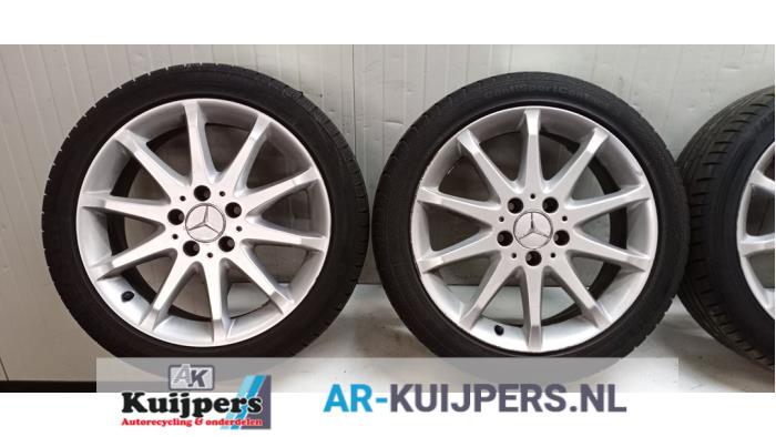 Sportvelgenset + banden - Mercedes B-Klasse