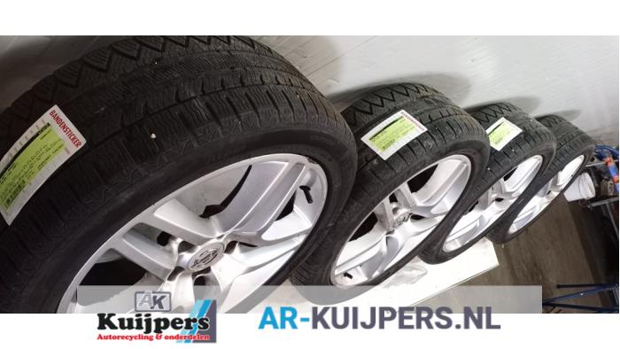 Sportvelgenset + winterbanden - Opel Astra