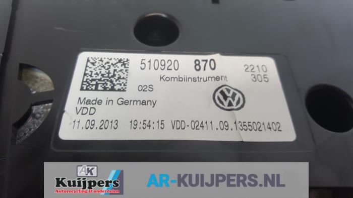 Kilometerteller KM - Volkswagen Golf Sportsvan