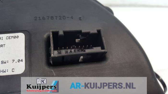 Kilometerteller KM - Citroen Pluriel